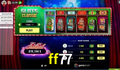 Descubra a Magia dos Jogos de Arcade no ff77